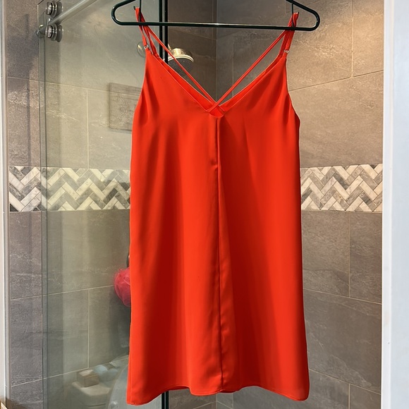 Topshop red dress size 2 petite - Picture 2 of 2